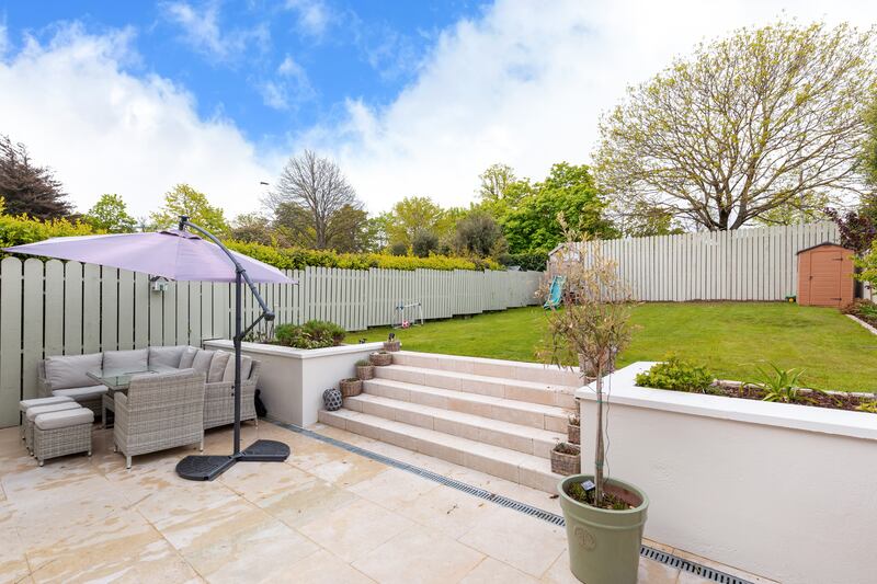 Patio and large garden