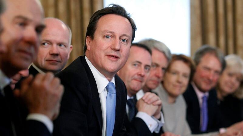 Former UK prime minister David Cameron, who instigated the UK’s 2016 referendum on membership of the EU. Photograph: Andrew Winning/Reuters