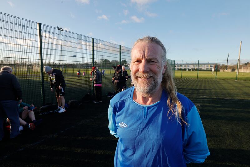 Paul Cumiskey: 'I played in the over-35s. Then, I played five-a-side and just when I was finding it a bit fast, I discovered walking football.' Photograph: Alan Betson