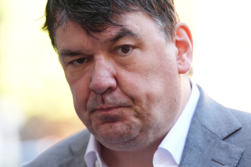 Graham Linehan denies harassing transgender woman Sophia Brooks and damaging her phone. Photograph: Jonathan Brady/ PA Wire 