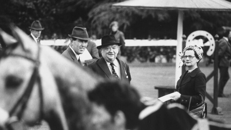 Lord and Lady Killanin, who both were appointed MBEs for their service on D-Day. Photograph:  Terence Spencer/The LIFE Images Collection/Getty Images