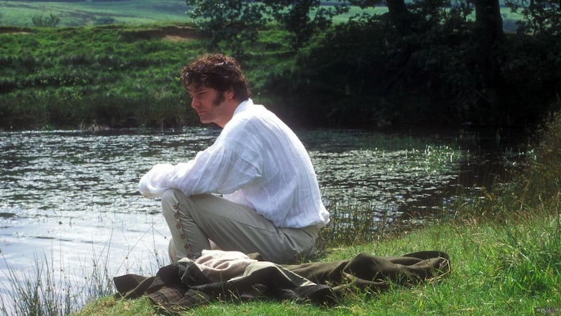 Colin Firth in Pride and Prejudice.