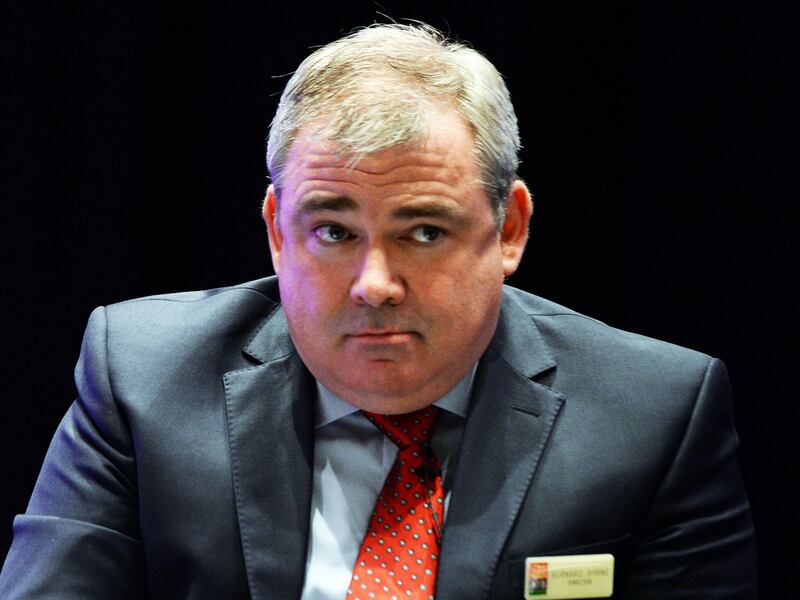 Bernard Byrne, former AIB chief executive. Photograph: Eric Luke