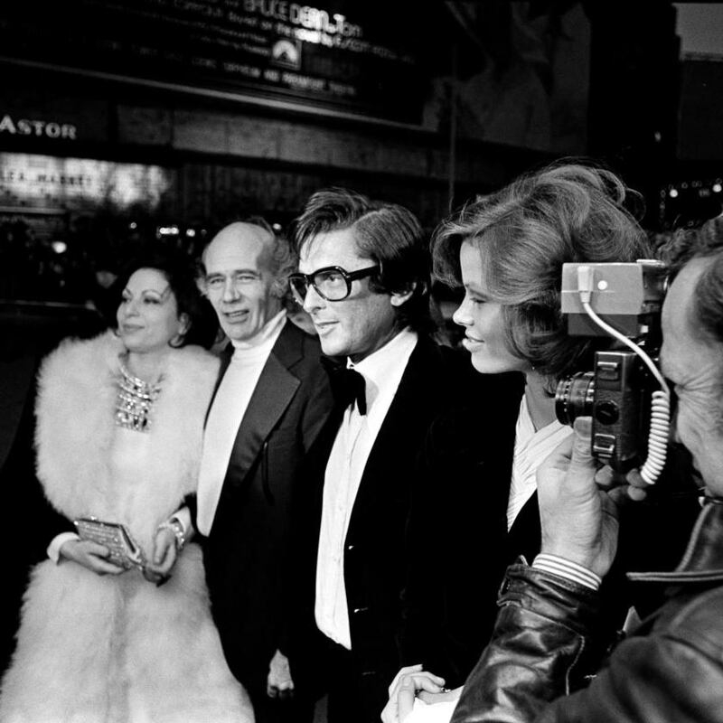 Robert Evans in March 1974. Evan’s colourful life made him a show business legend. Photograph: Michael Evans/New York Times