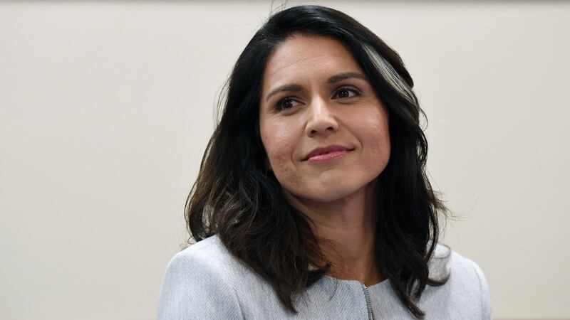 Tulsi Gabbard: Samoan-American congresswoman from Hawaii and Iraq war veteran is the first Hindu to serve in the US House of Representatives. Photograph:  Ethan Miller/Getty Images)