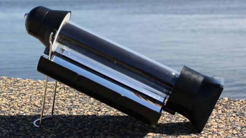 Sunrocket solar kettle