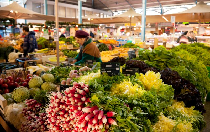 Les Halles de Dijon food market. Photograph: iStock