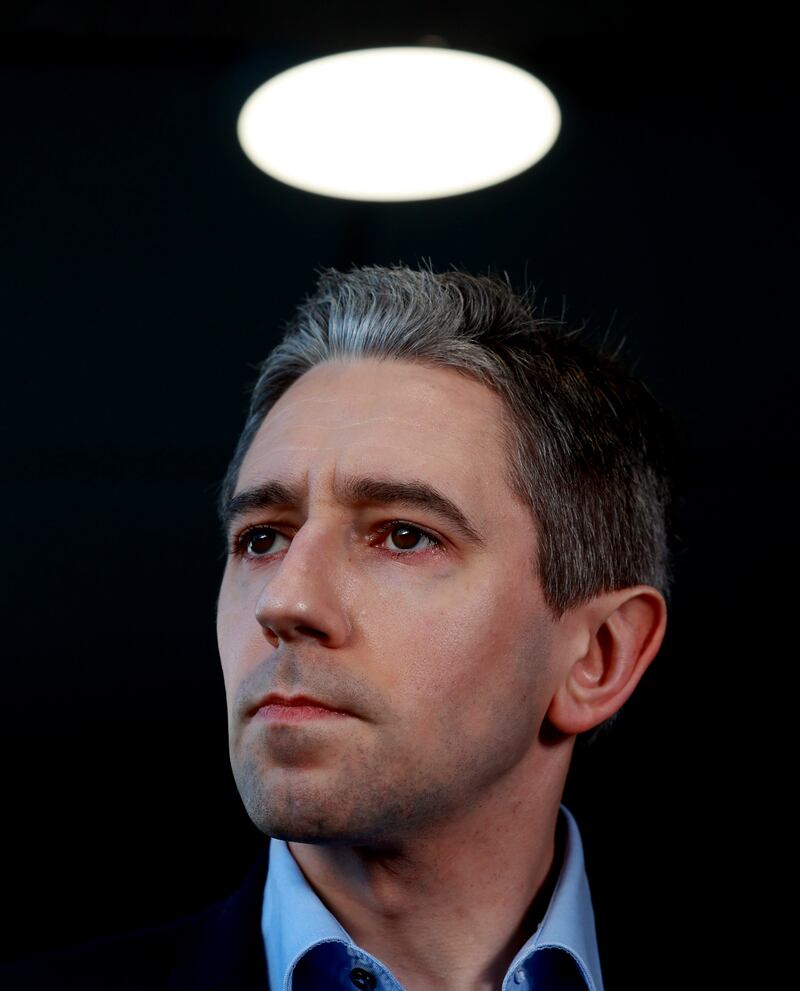 Simon Harris moved into the national arena through his role as parliamentary assistant to Frances Fitzgerald during her time as leader of the Seanad. Photograph: Sam Boal/Collins 
