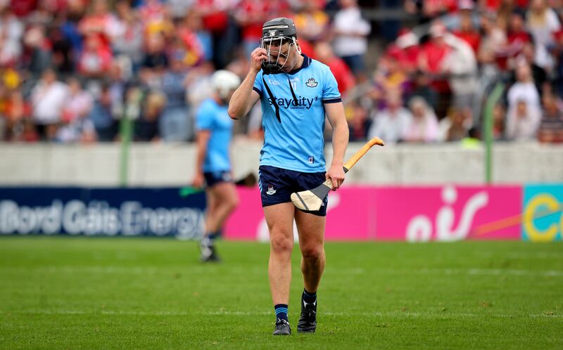Dublin’s Donal Burke accounted for five of his team's misses against Cork. Photograph: Ryan Byrne/Inpho