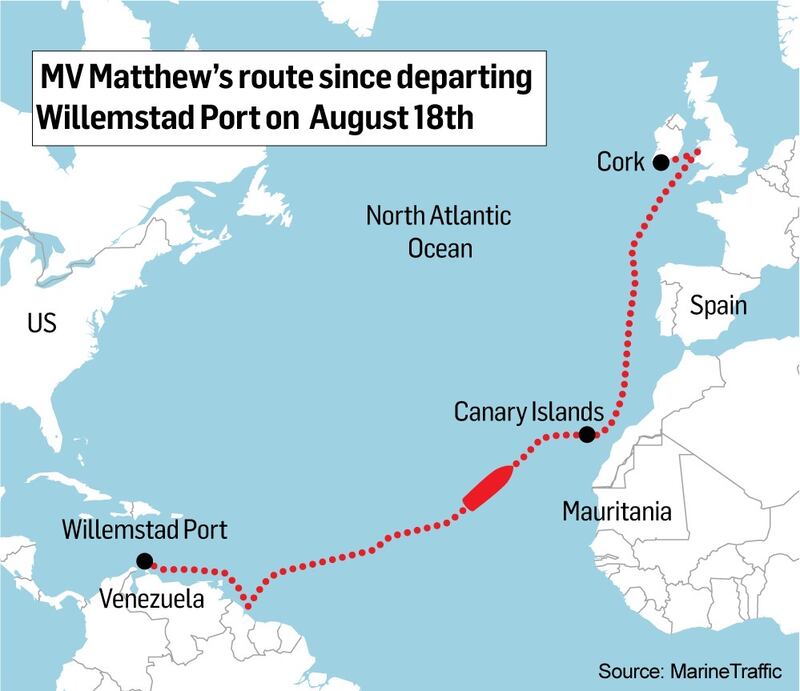 Drug ship. Illustration: Paul Scott