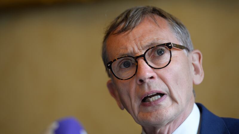 The CervicalCheck report, by Dr Gabriel Scally (above) of the UK’s Royal Society of Medicine, identified “serious system flaws” in the screening process, sources said. File photograph: Dara Mac Dónaill/The Irish Times