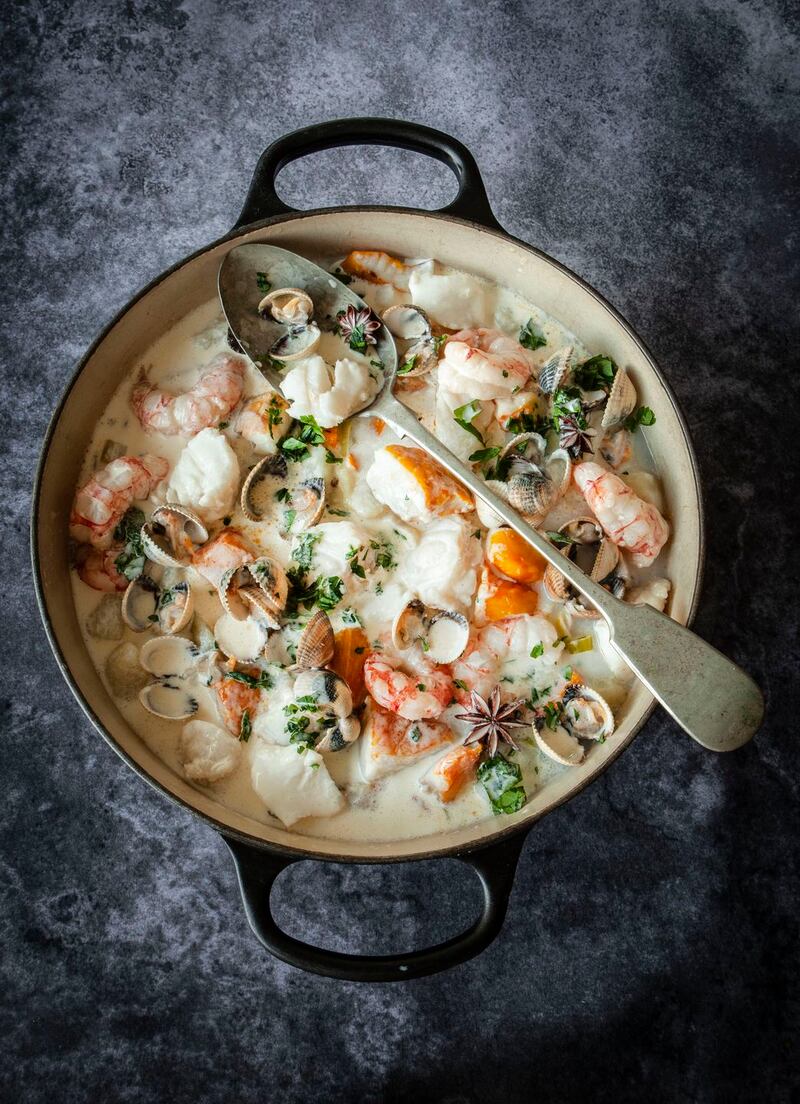 Seafood chowder