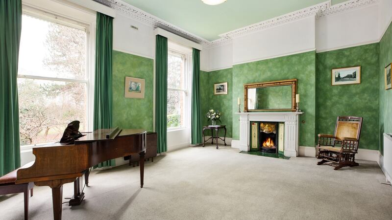 Drawing room overlooking Palmerston Park