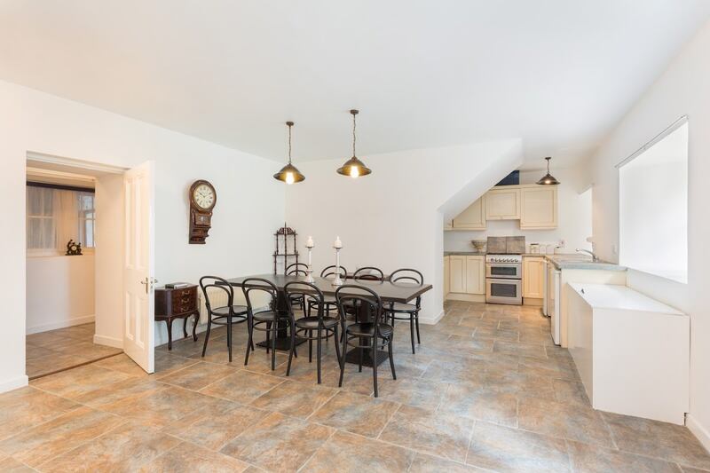 Kitchen and dining area.