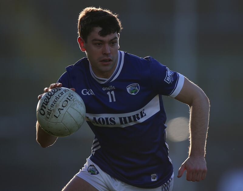 Mark Barry of Laois has been in fine scoring form of late. Photograph: Leah Scholes/Inpho