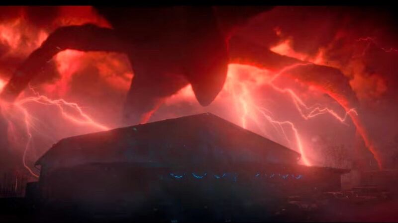 A scene from Season 2 of Stranger Things. Photograph: Netflix