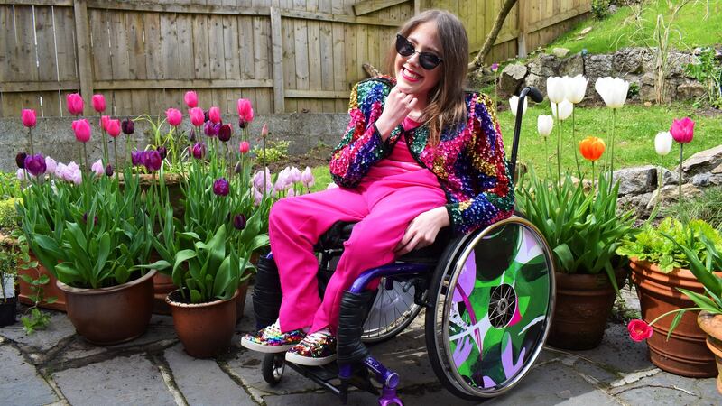 Izzy Keane: “Get dressed in your most colourful clothes, even if you don’t intend on leaving your home.”  Photograph:  Ailbhe Keane