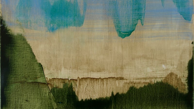 Squeegee Painting by Robert Armstrong