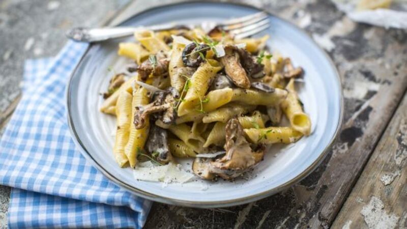 Donal Skehan’s pasta with creamy mushroom sauce