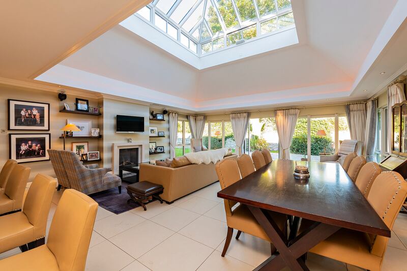 Living space towards the rear of the property.