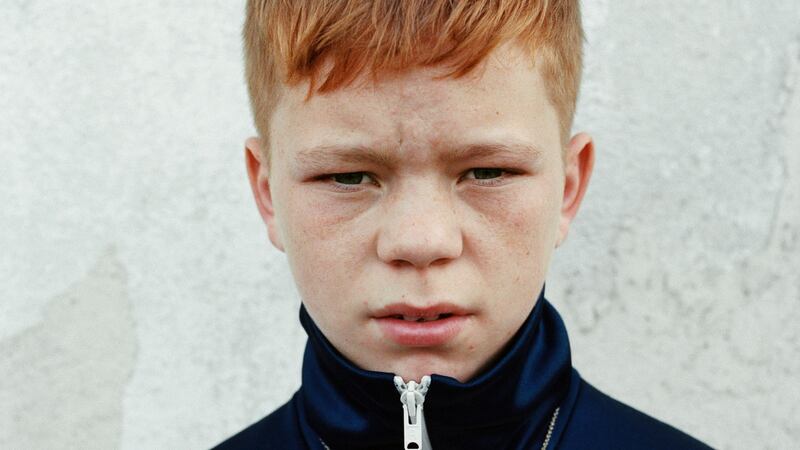 Paddy Doran on the cover of photographer Perry Ogden’s new book, ‘Paddy and Liam’