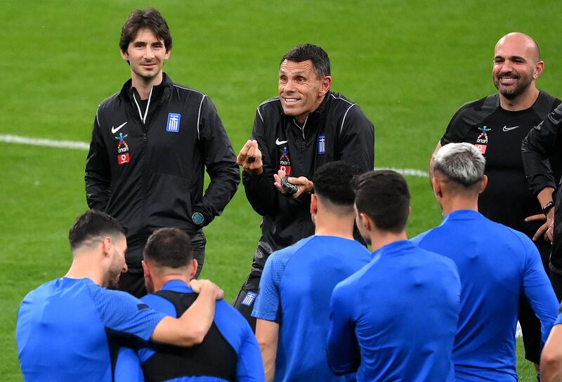 Gus Poyet prepared for June's victory over Ireland by inviting an Irish coach into the Greece camp. Photograph: Franck Fife/AFP via Getty Images  