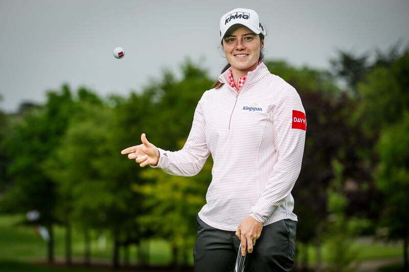 Leona Maguire is looking forward to the Irish Open this year. Photograph: Laszlo Geczo/Inpho