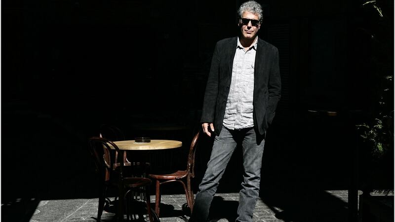 Anthony Bourdain in Dublin in 2010. Photograph:   Dara Mac Dónaill/The Irish Times