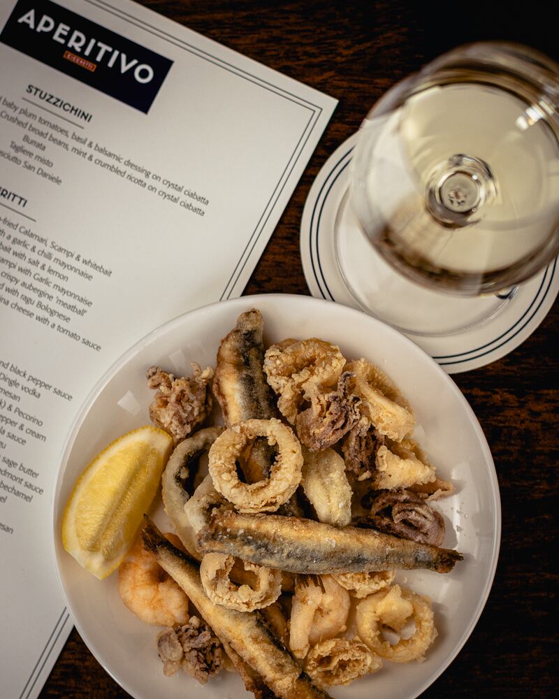 Fritto Misto, a must order dish at Aperitivo Cicchetti