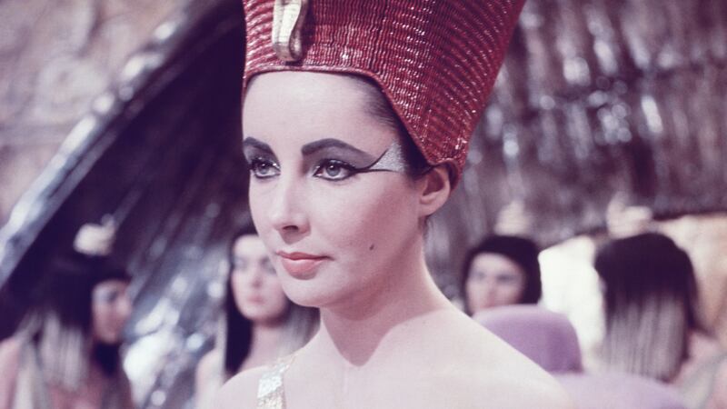 Actor  Elizabeth Taylor in the title role from the movie Cleopatra in 1963. Photograph:  Camerique/Getty Images