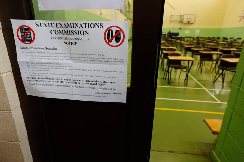 The "points race" in Ireland for entry to higher education stands in contrast to lower entry requirements across much of Europe.  Photograph: Alan Betson
