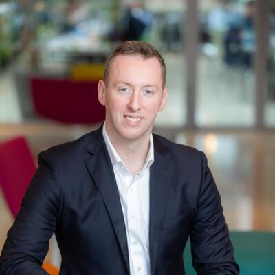 Karl Duffy, head of enterprise and public sector at Three Ireland, said: ‘The really exciting thing is that I don’t think we’ve yet uncovered the best use cases yet and that’ll come in time.’ Photograph: Naoise Culhane