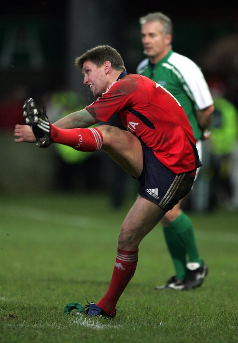Ronan O'Gara scored more than 100 points in Munster's run to the 2008 Heineken Cup final. Photograph: Eric Luke