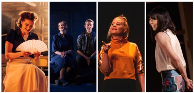 Best actress nominees Aoibhéann McCann, Rachel O'Byrne, Sonya O'Donoghue, Eileen Walsh