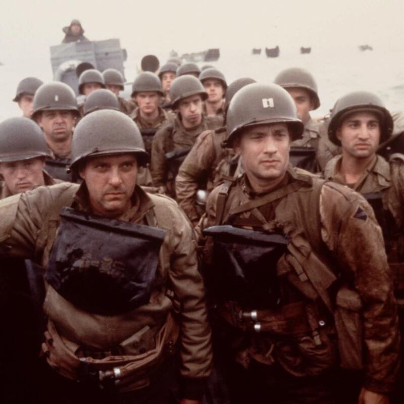 Tom Hanks in Saving Private Ryan