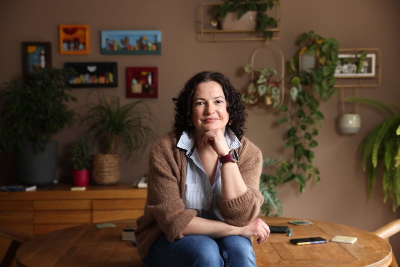 Renata Koronkiewicz does not keep up with any politics, Irish or Polish. Photograph: Dara Mac Dónaill