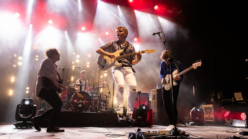 The Academic performing. A tour planned for October is unlikely to go ahead, the band believe