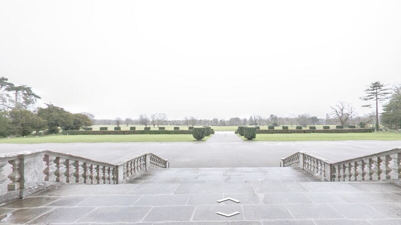 The view down the avenue towards the Liffey from the front door of Castletown House in Celbridge, Co Kildare. File photograph: Google Street View