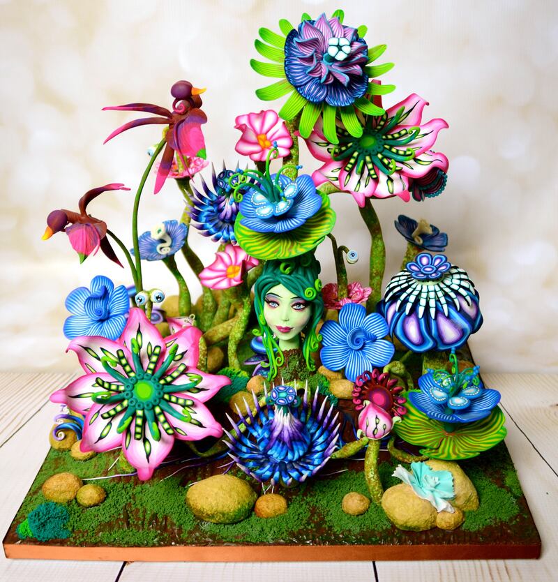 Cake art by Anjali Tambde.