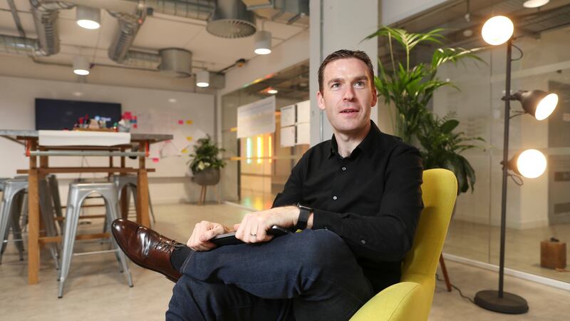 Des Traynor, co-founder of Intercom. Photograph: Conor McCabe Photography