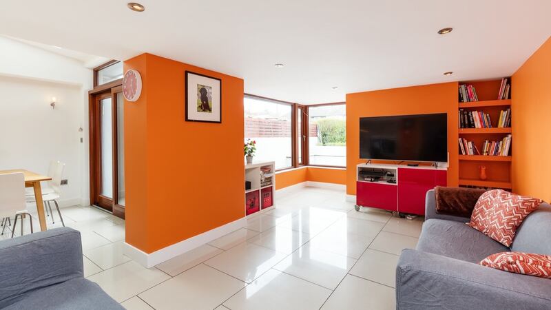 Open-plan living area.