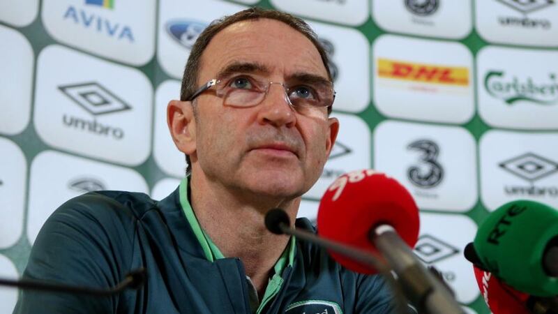 Republic of Ireland boss Martin O’Neill. Photograph: Brian Lawless/PA Wire