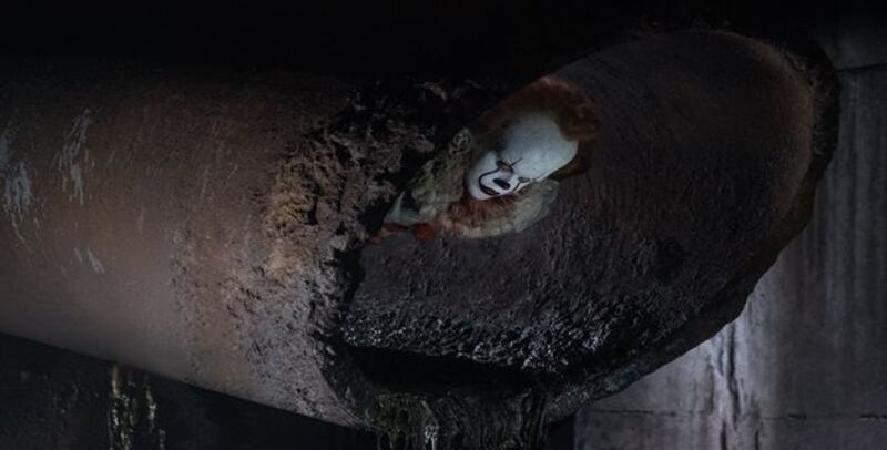 Circus of horrors: Bill Skarsgård as Pennywise in It