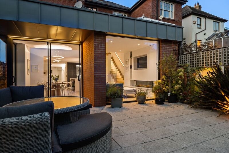 Patio. Photograph: Andrew Nolan