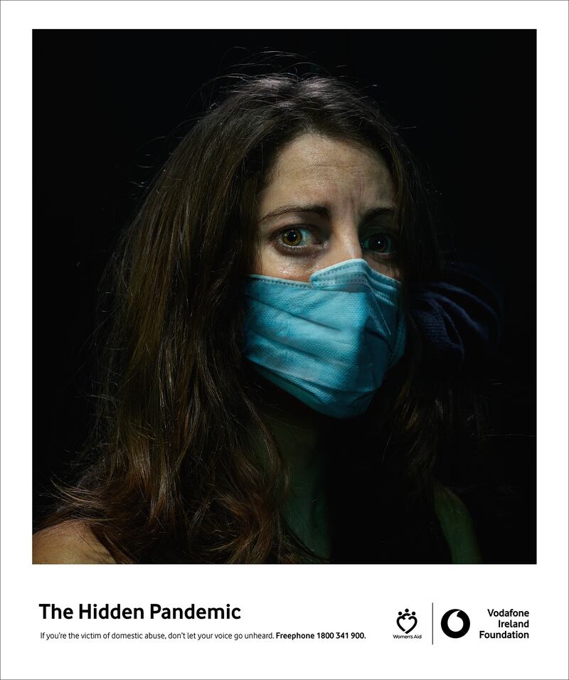 The Hidden Pandemic, in partnership with Women’s Aid, highlighted the domestic abuse pandemic during Covid-19 lockdowns. Agency: Folk Wunderman Thompson