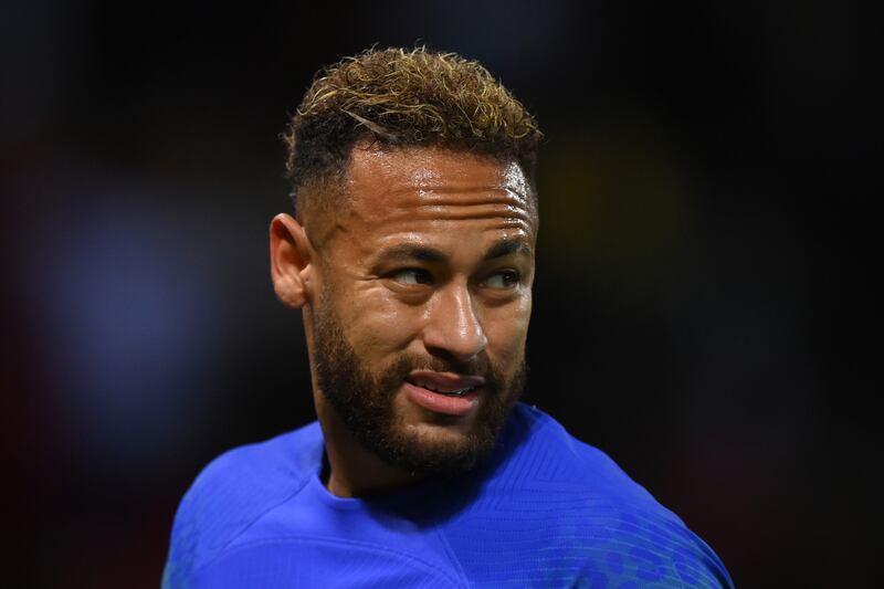 Neymar and Brazil face plenty of pressure from a country that has long awaited the World Cup success its history demands. Photograph: Justin Setterfield/Getty Images