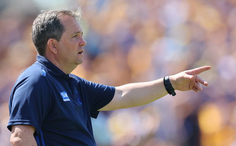 Davy Fitzgerald: 'I have massive respect for Limerick. Do I hate Limerick? No, I think they’re incredible.' Photograph: James Crombie/Inpho