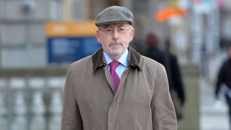 Prof Patrick Honohan, governor of the Central Bank arriving at the Dáil on Thursday for the Oireachtas Banking Inquiry. Photograph: Alan Betson/The Irish Times