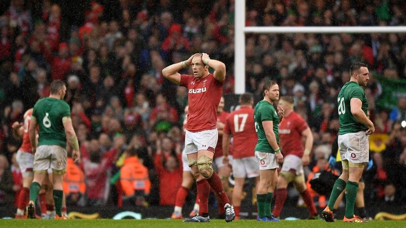 Wales beat Ireland 25-7 in Cardiff to win the 2019 Grand Slam. Photograph: Alex Davidson/Inpho