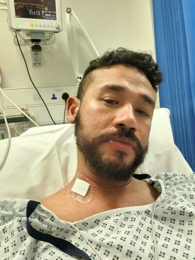 Mohammed Ladfil: '“It was very emotional as I kissed Niamhmarie goodbye [before the transplant], but although I felt nervous and fearful, I was also happy that this was happening and that I would get another chance at life.'